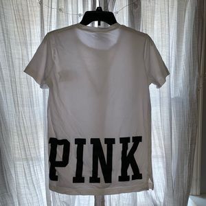 White Victoria’s Secret/Pink T-Shirt